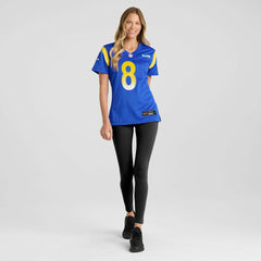 Jared Verse Los Angeles Rams Women's Team Game Jersey - Royal
