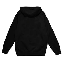Atlanta Braves Sidewalk Sketch Pullover Hoodie Black | Mitchell & Ness