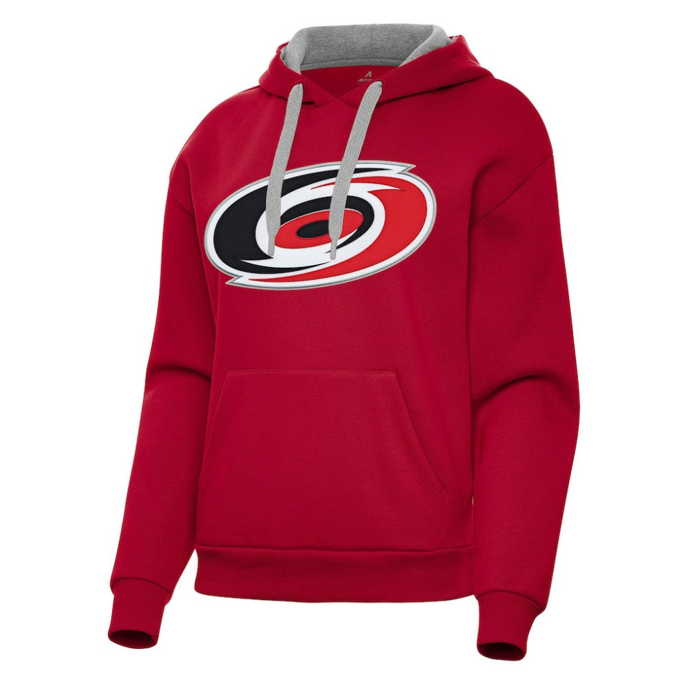 Carolina Hurricanes Antigua Women's Victory Pullover Hoodie Red