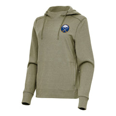Buffalo Sabres Antigua Women's Justice Pullover Hoodie Olive
