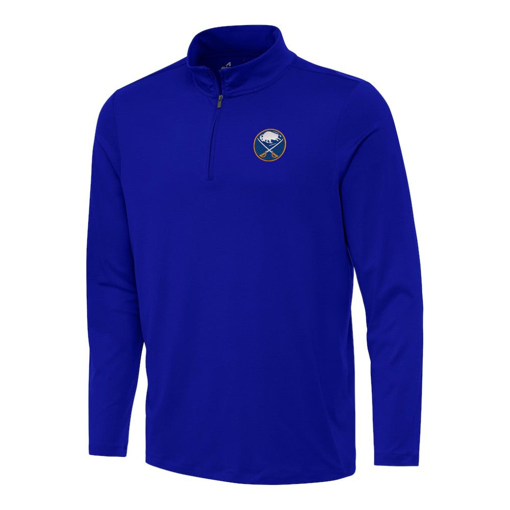 Buffalo Sabres Antigua Reprocess Quarter-Zip Top Royal
