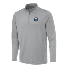 Buffalo Sabres Antigua Reprocess Quarter-Zip Top Gray
