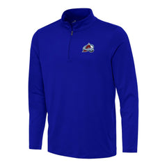 Colorado Avalanche Antigua Reprocess Quarter-Zip Top Royal
