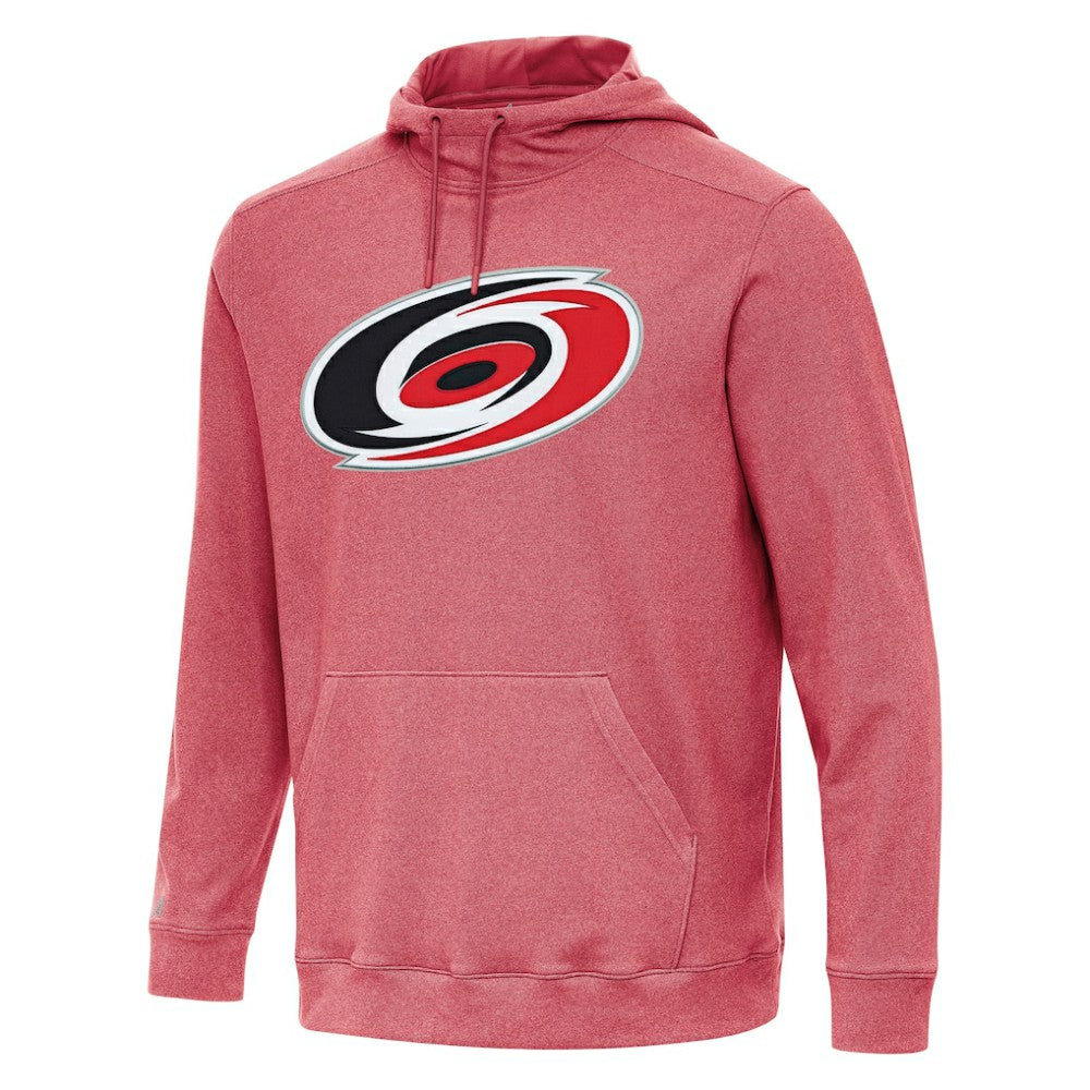 Carolina Hurricanes Antigua Cloud Pullover Hoodie Heather Red