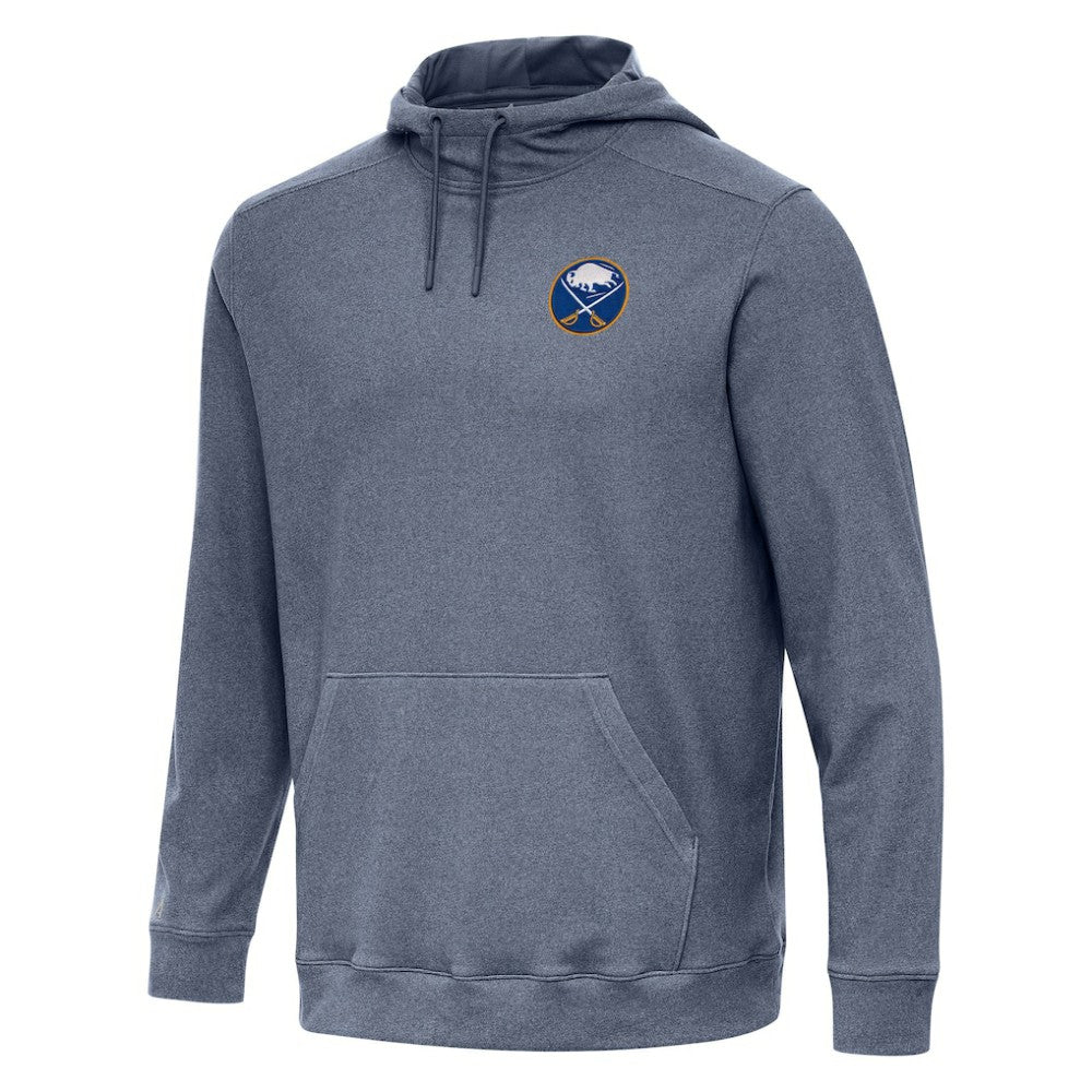 Buffalo Sabres Antigua Cloud Pullover Hoodie Heather Navy
