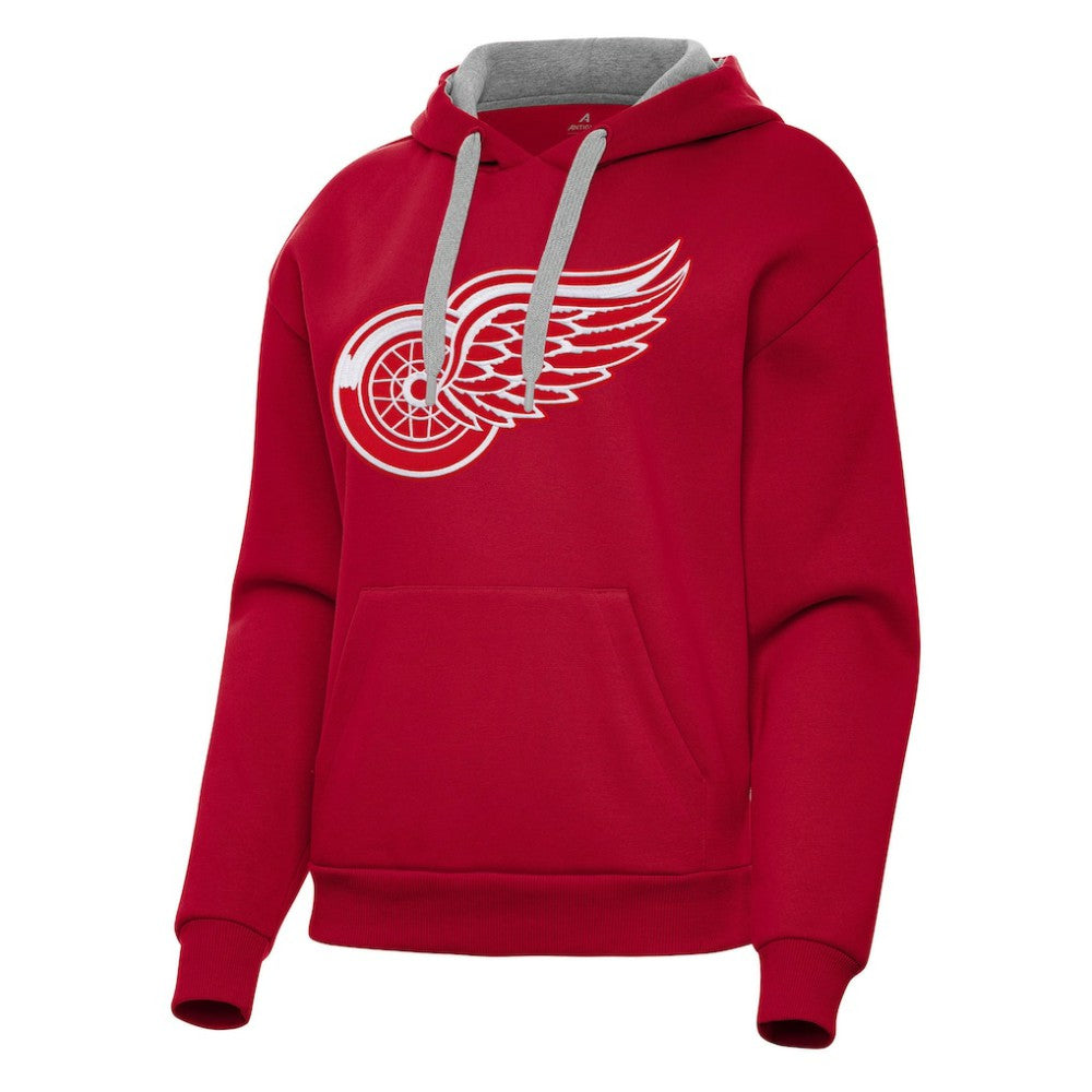 Detroit Red Wings Antigua Women's Victory Pullover Hoodie Red