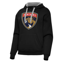 Florida Panthers Antigua Women's Victory Pullover Hoodie Black