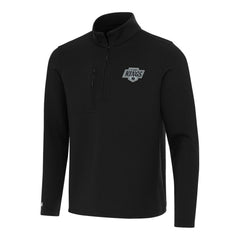Los Angeles Kings Antigua Insider Quarter-Zip Top Black