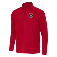 Florida Panthers Antigua Intent Quarter-Zip Top Red