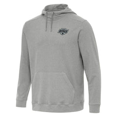 Los Angeles Kings Antigua Cloud Pullover Hoodie Heather Gray