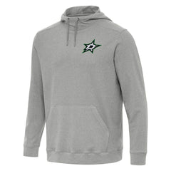 Dallas Stars Antigua Cloud Pullover Hoodie Heather Gray