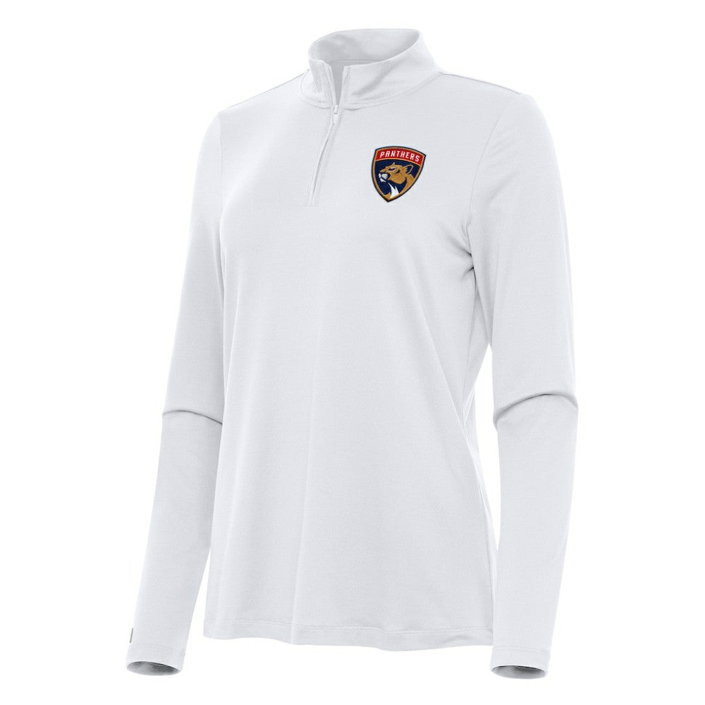 Florida Panthers Antigua Women's Reprocess Quarter-Zip Top White