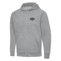 Los Angeles Kings Antigua Big & Tall Victory Full-Zip Hoodie Heather Gray