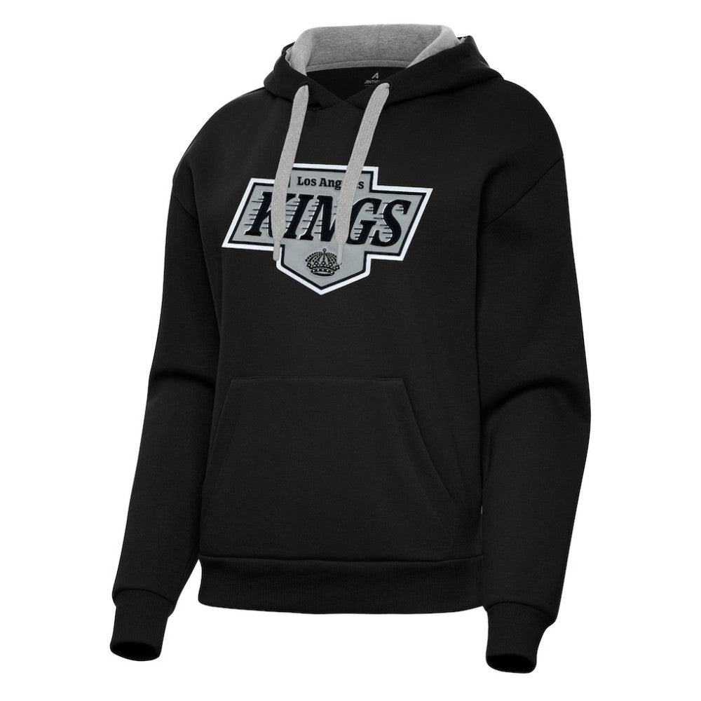 Los Angeles Kings Antigua Women's Victory Pullover Hoodie Black