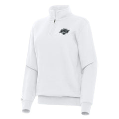 Los Angeles Kings Antigua Women's Victory Quarter-Zip Sweatshirt White