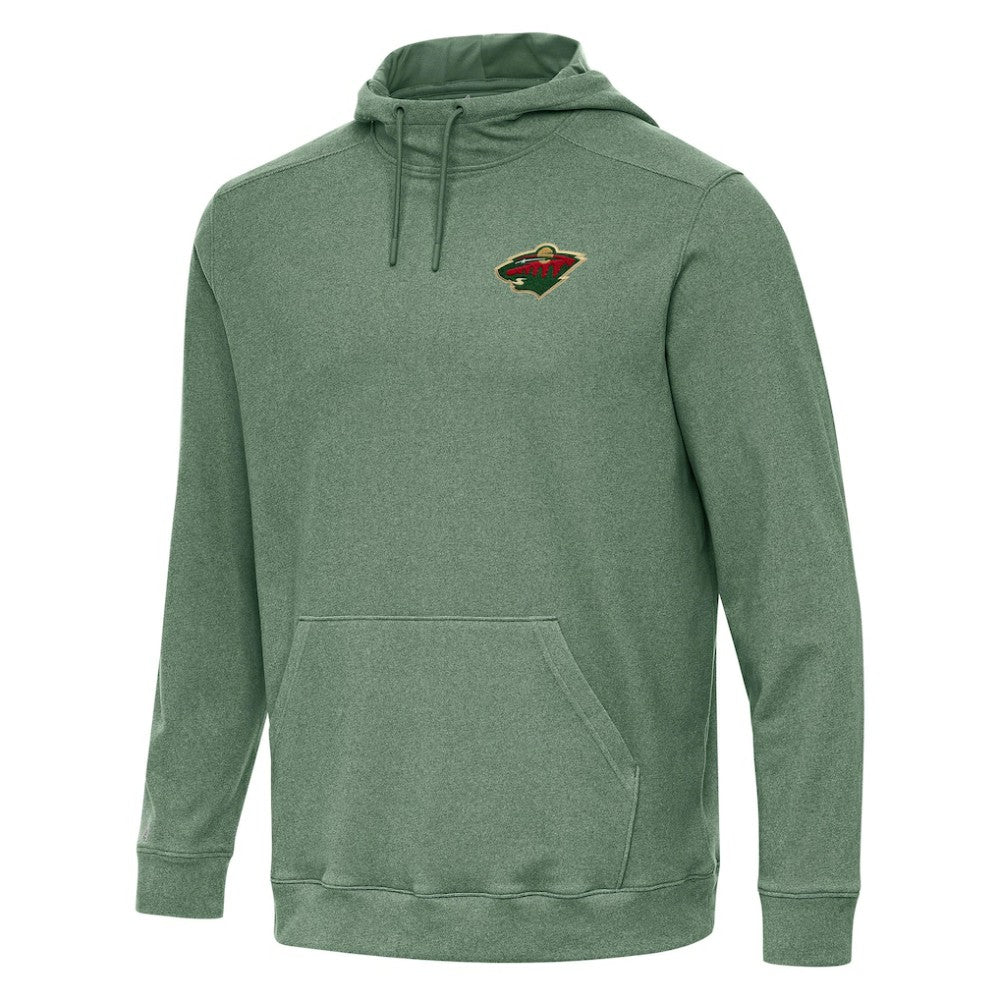 Minnesota Wild Antigua Cloud Pullover Hoodie Hunter Green