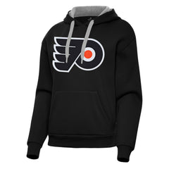 Philadelphia Flyers Antigua Women's Victory Pullover Hoodie Black