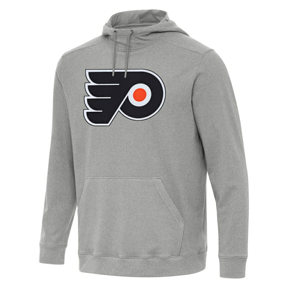 Philadelphia Flyers Antigua Cloud Pullover Hoodie Heather Gray