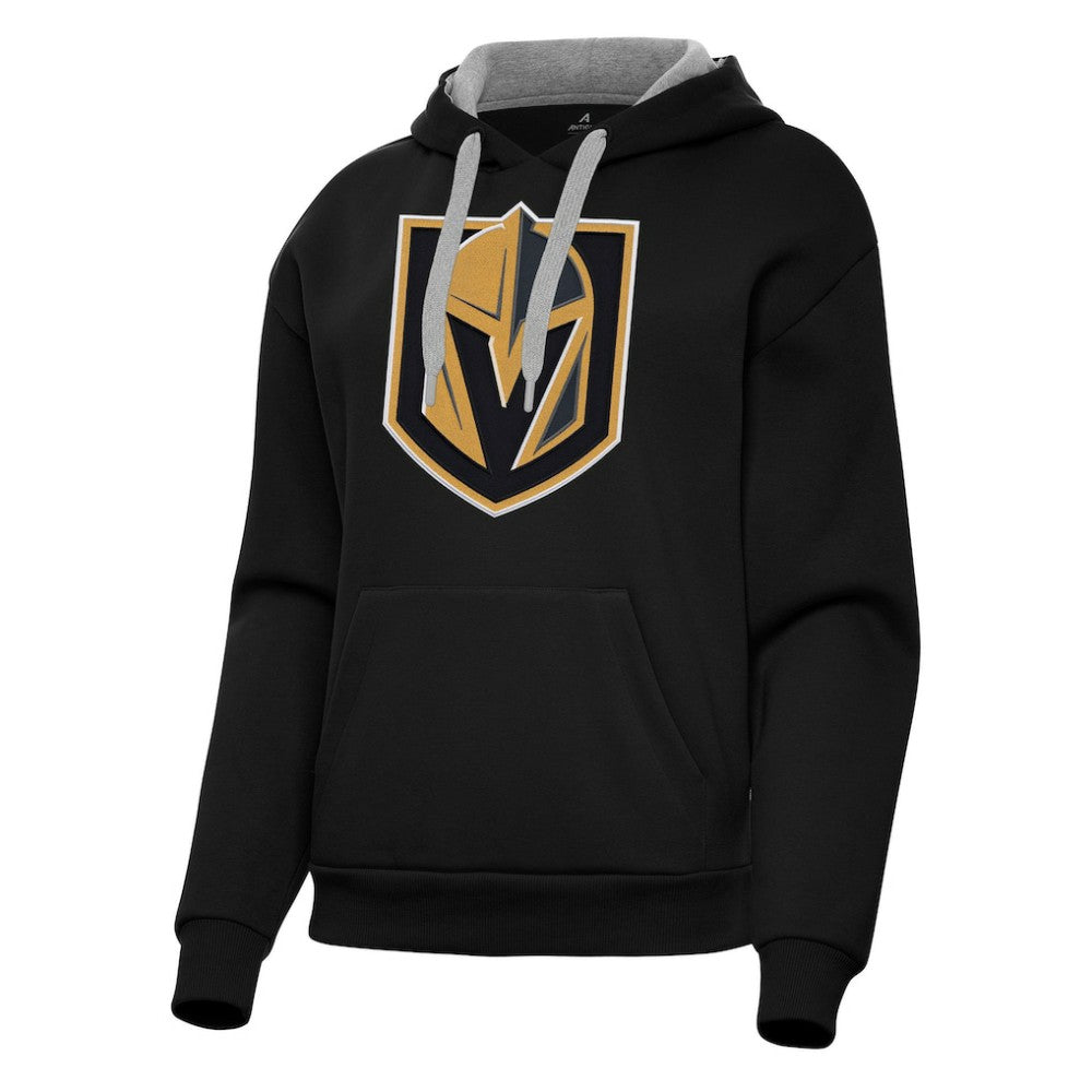 Vegas Golden Knights Antigua Women's Victory Pullover Hoodie Black