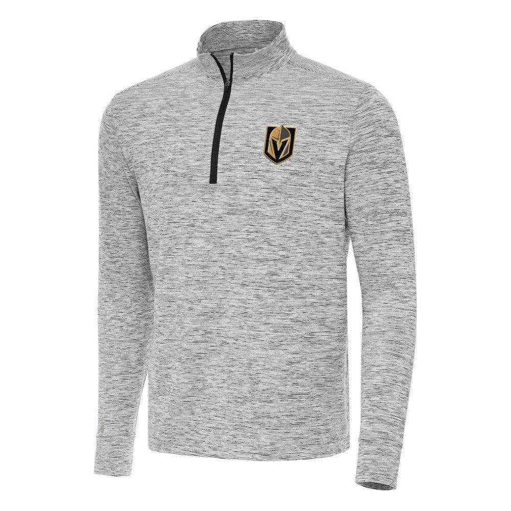 Vegas Golden Knights Antigua Cause Quarter-Zip Top Black