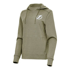 Tampa Bay Lightning Antigua Women's Justice Pullover Hoodie Olive