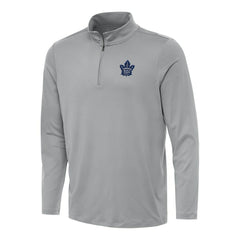 Toronto Maple Leafs Antigua Reprocess Quarter-Zip Top Gray