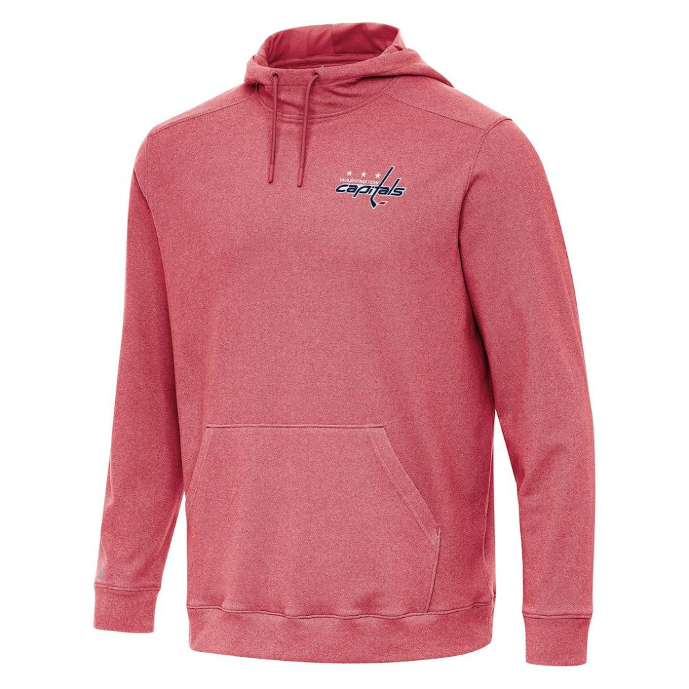 Washington Capitals Antigua Cloud Pullover Hoodie Heather Red
