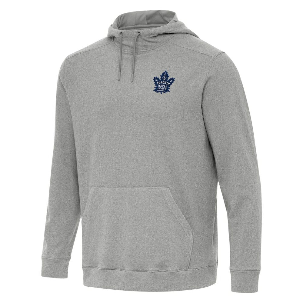 Toronto Maple Leafs Antigua Cloud Pullover Hoodie Heather Gray