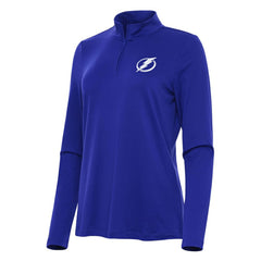 Tampa Bay Lightning Antigua Women's Reprocess Quarter-Zip Top Royal