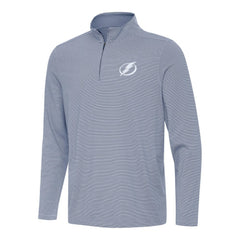 Tampa Bay Lightning Antigua Twine Quarter-Zip Top Navy