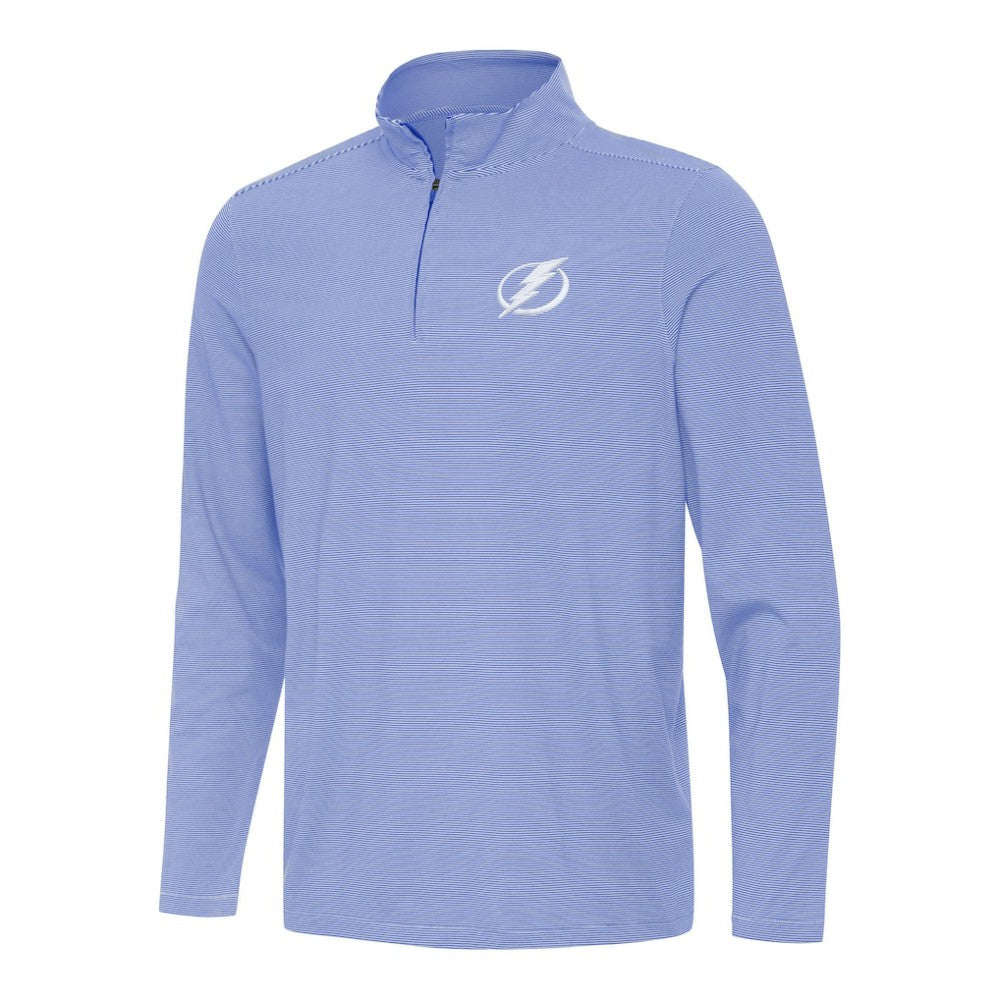 Tampa Bay Lightning Antigua Twine Quarter-Zip Top Royal