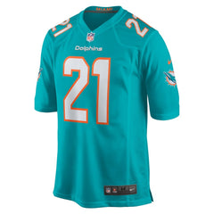 Jordan Poyer Miami Dolphins Game Jersey - Aqua
