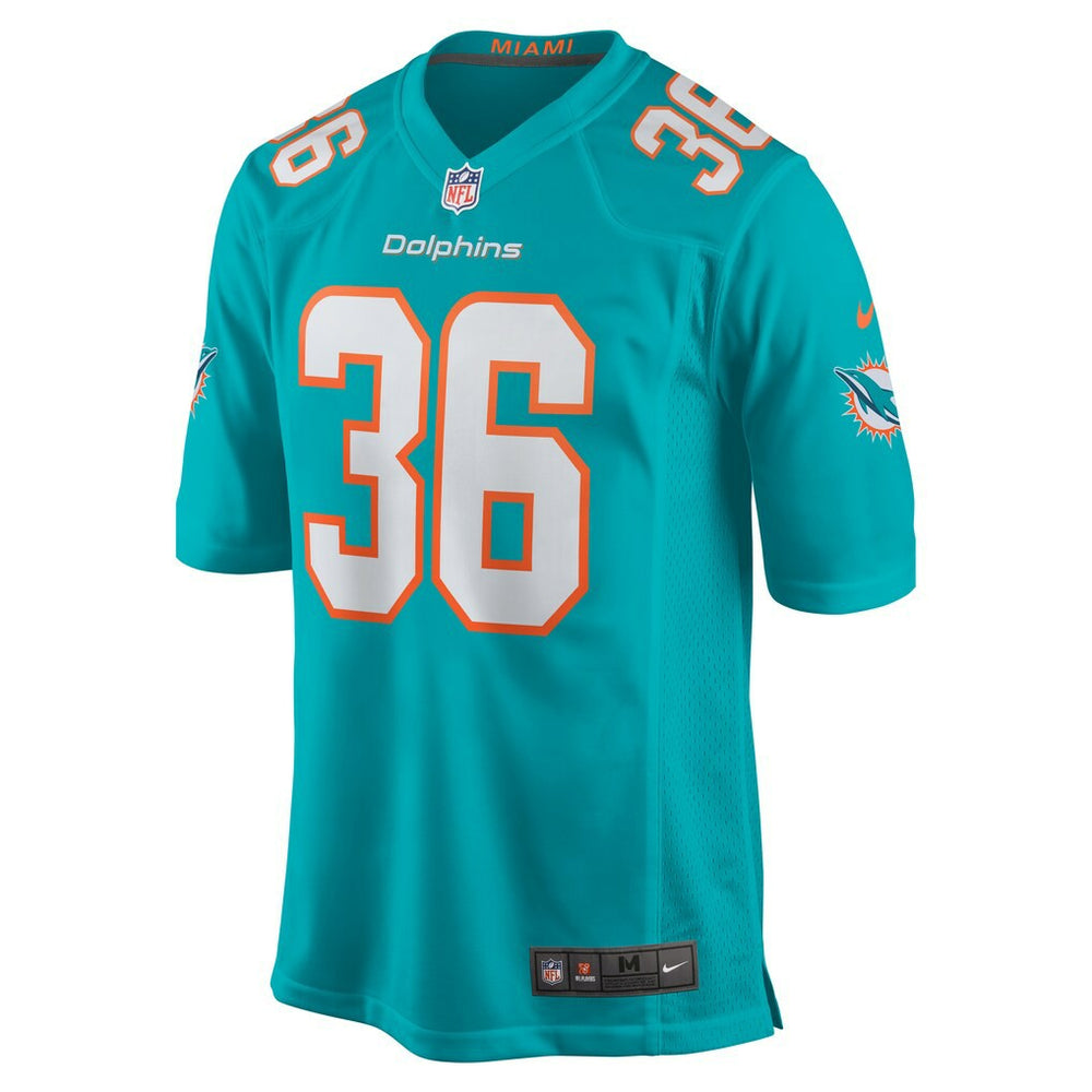 Storm Duck Miami Dolphins Game Jersey - Aqua