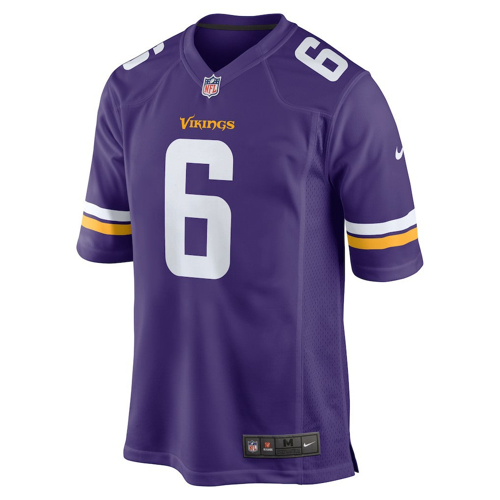 Brian Asamoah II Minnesota Vikings Game Jersey - Purple