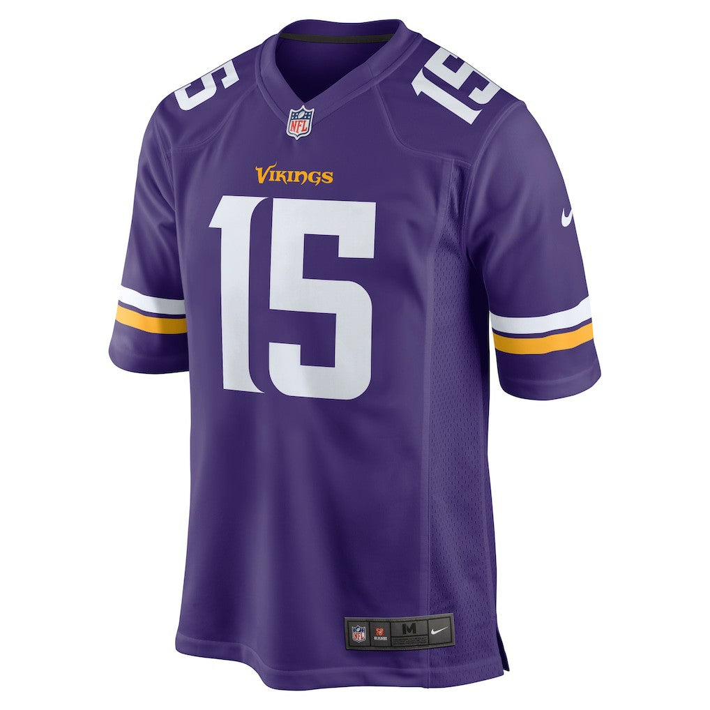 Dallas Turner Minnesota Vikings Game Jersey - Purple