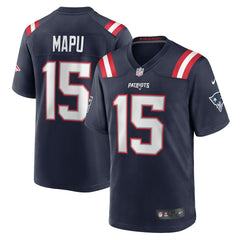 Marte Mapu New England Patriots Game Jersey - Navy