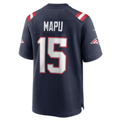 Marte Mapu New England Patriots Game Jersey - Navy