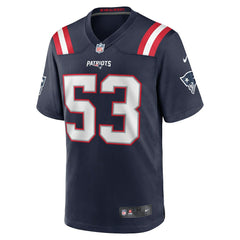 Christian Elliss New England Patriots Game Jersey - Navy