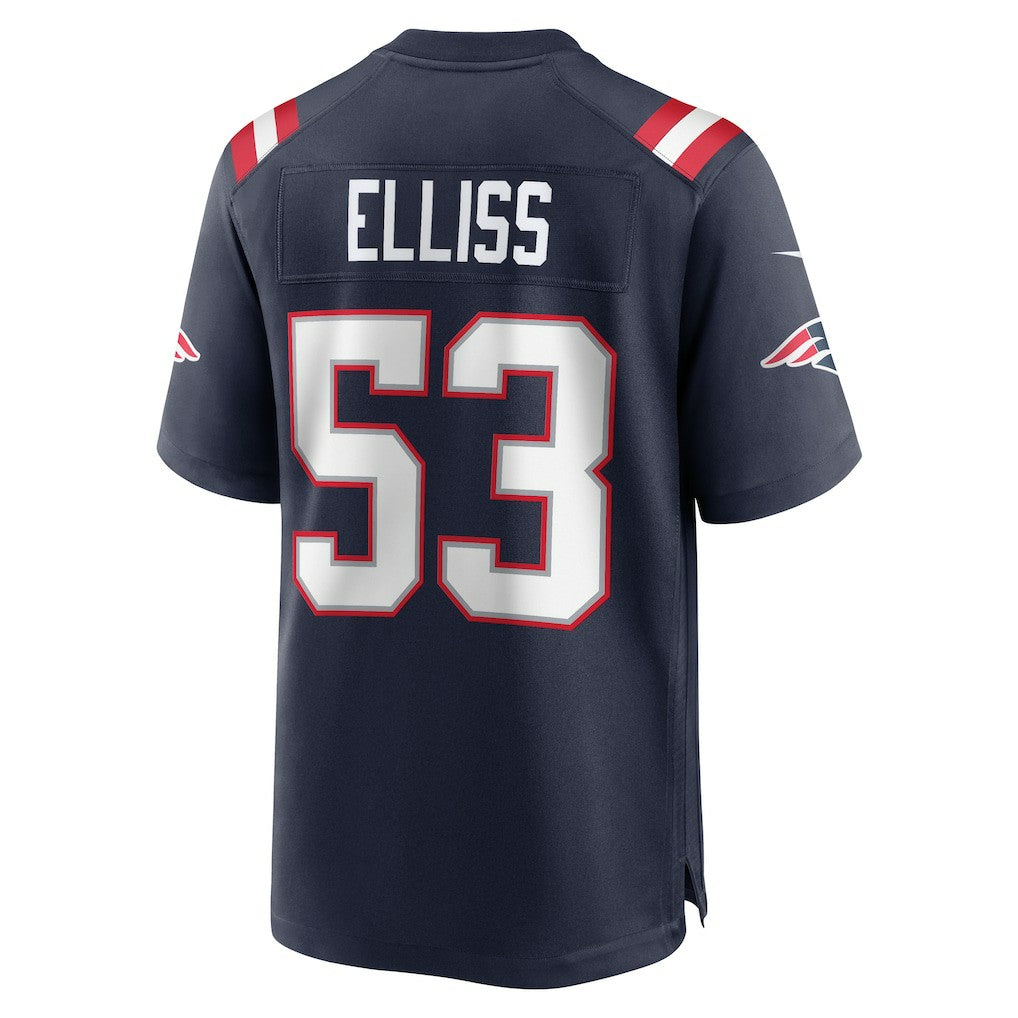 Christian Elliss New England Patriots Game Jersey - Navy