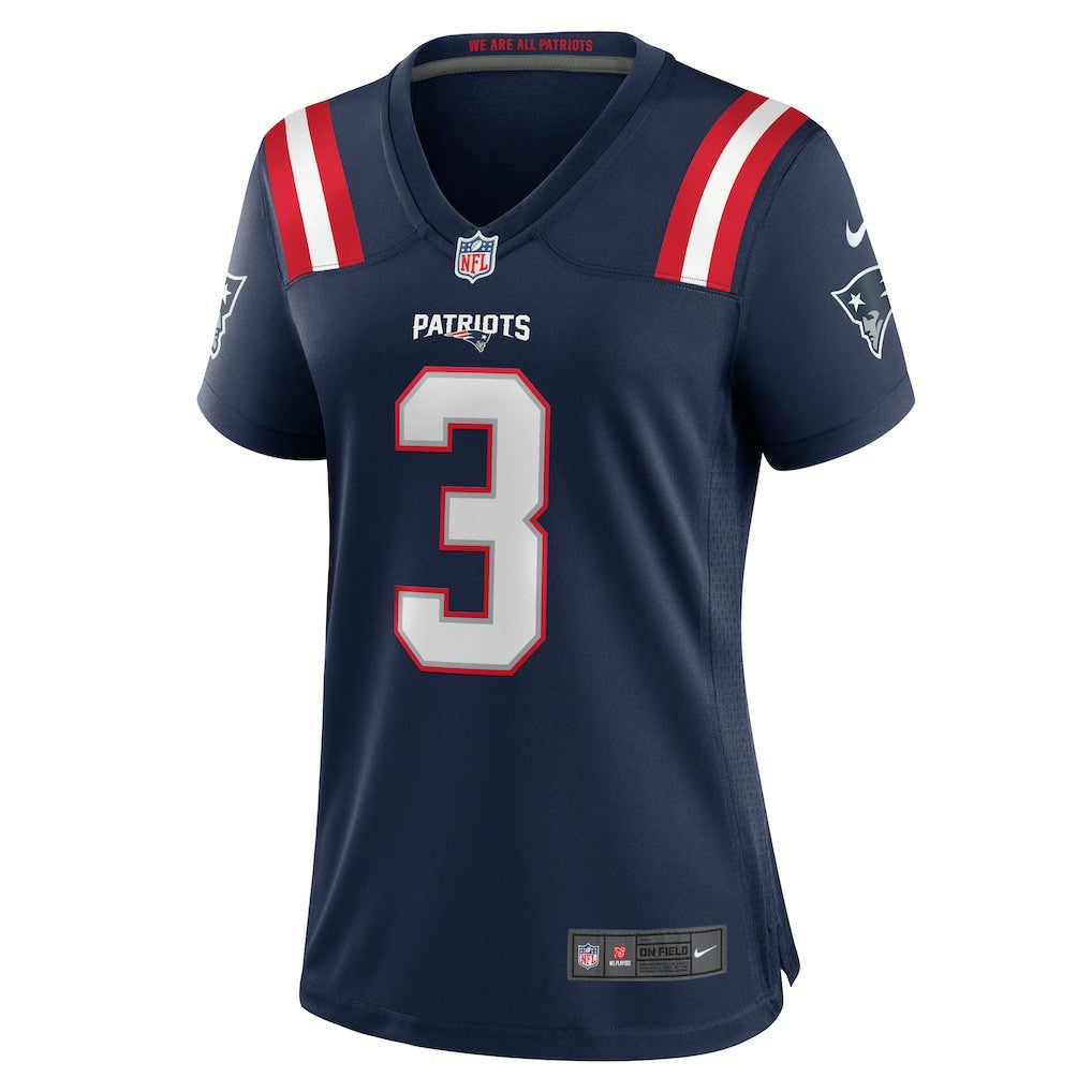 Demario Douglas New England Patriots Women's Game Jersey - Navy