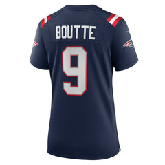 Kayshon Boutte New England Patriots Women's Game Jersey - Navy