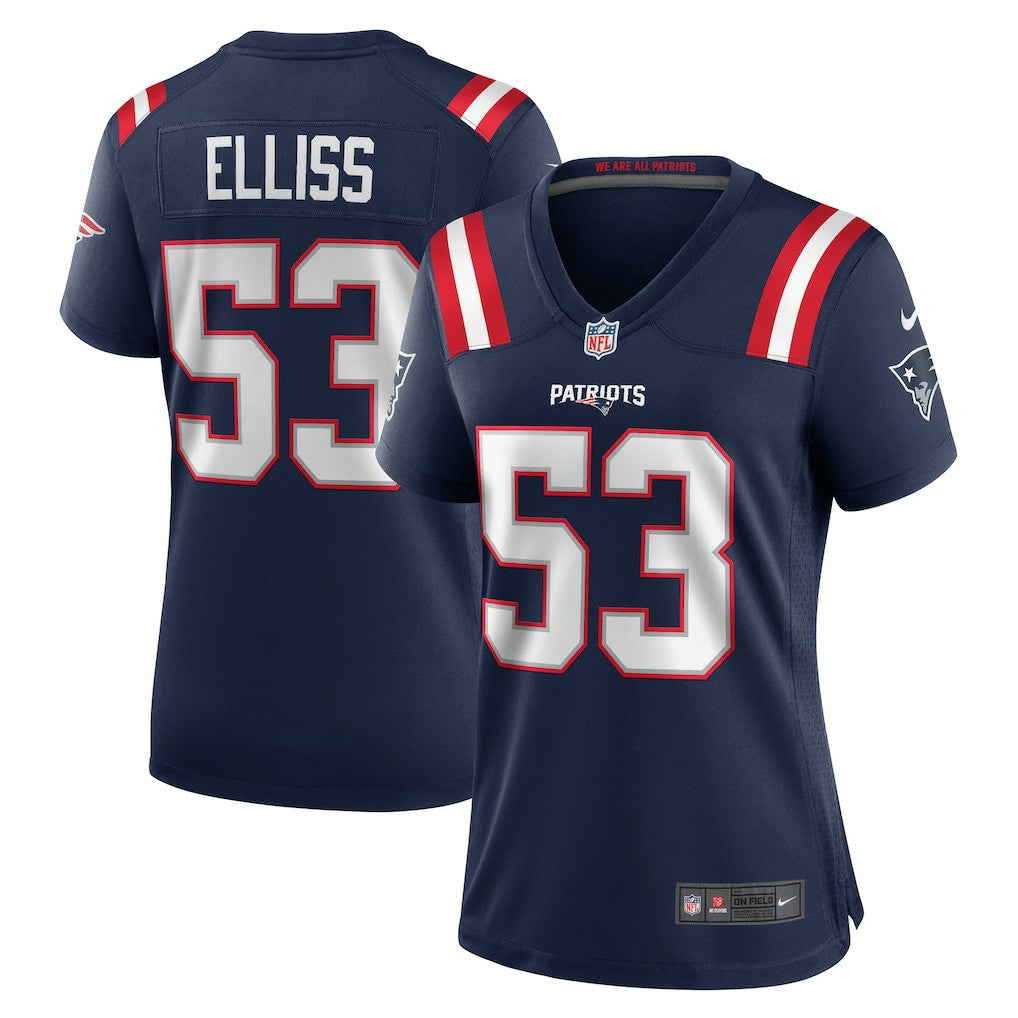 Christian Elliss New England Patriots Women's Game Jersey - Navy