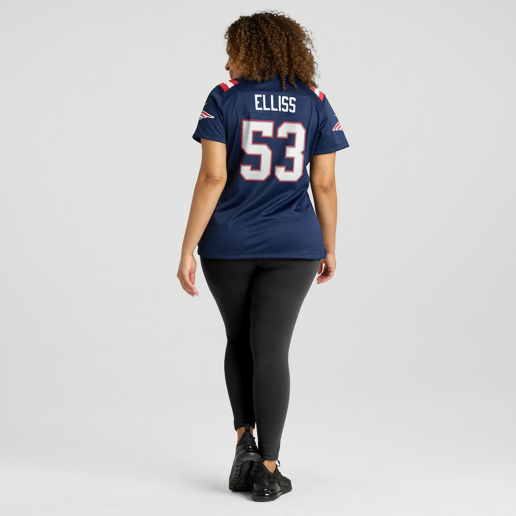 Christian Elliss New England Patriots Women's Game Jersey - Navy
