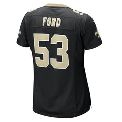 Jaylan Ford New Orleans Saints Women's Game Jersey - Black