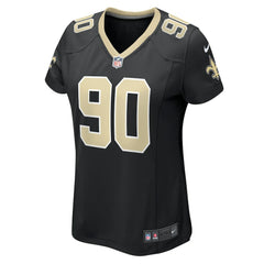 Bryan Bresee New Orleans Saints Women's Game Jersey - Black