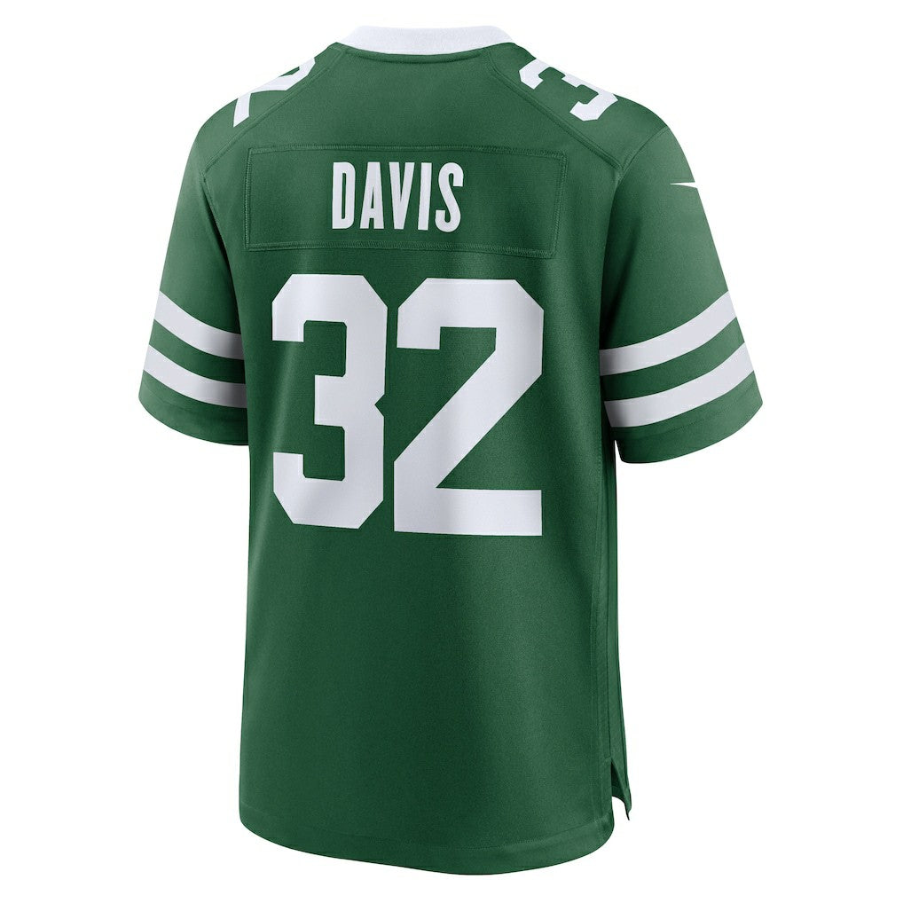 Isaiah Davis New York Jets Team Game Jersey - Legacy Green
