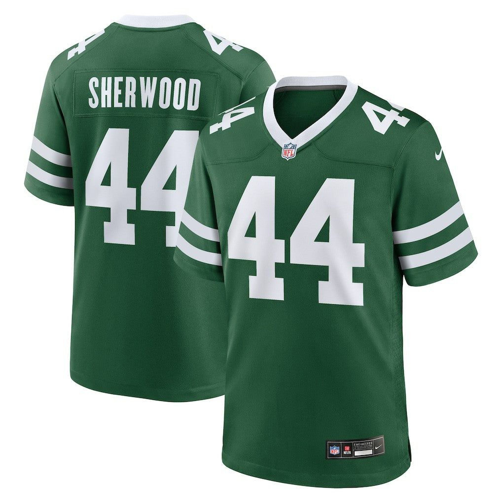 Jamien Sherwood New York Jets Team Game Jersey - Legacy Green