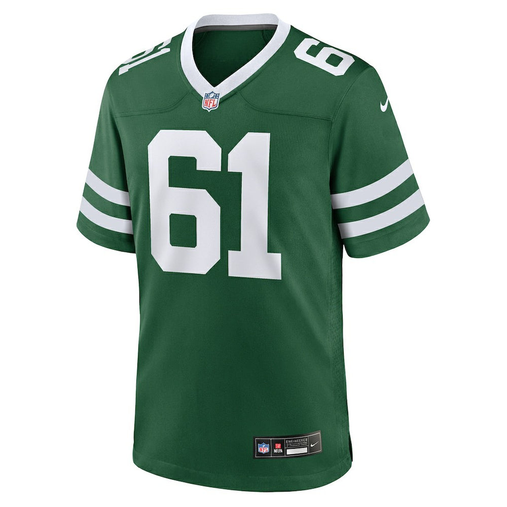 Max Mitchell New York Jets Team Game Jersey - Legacy Green