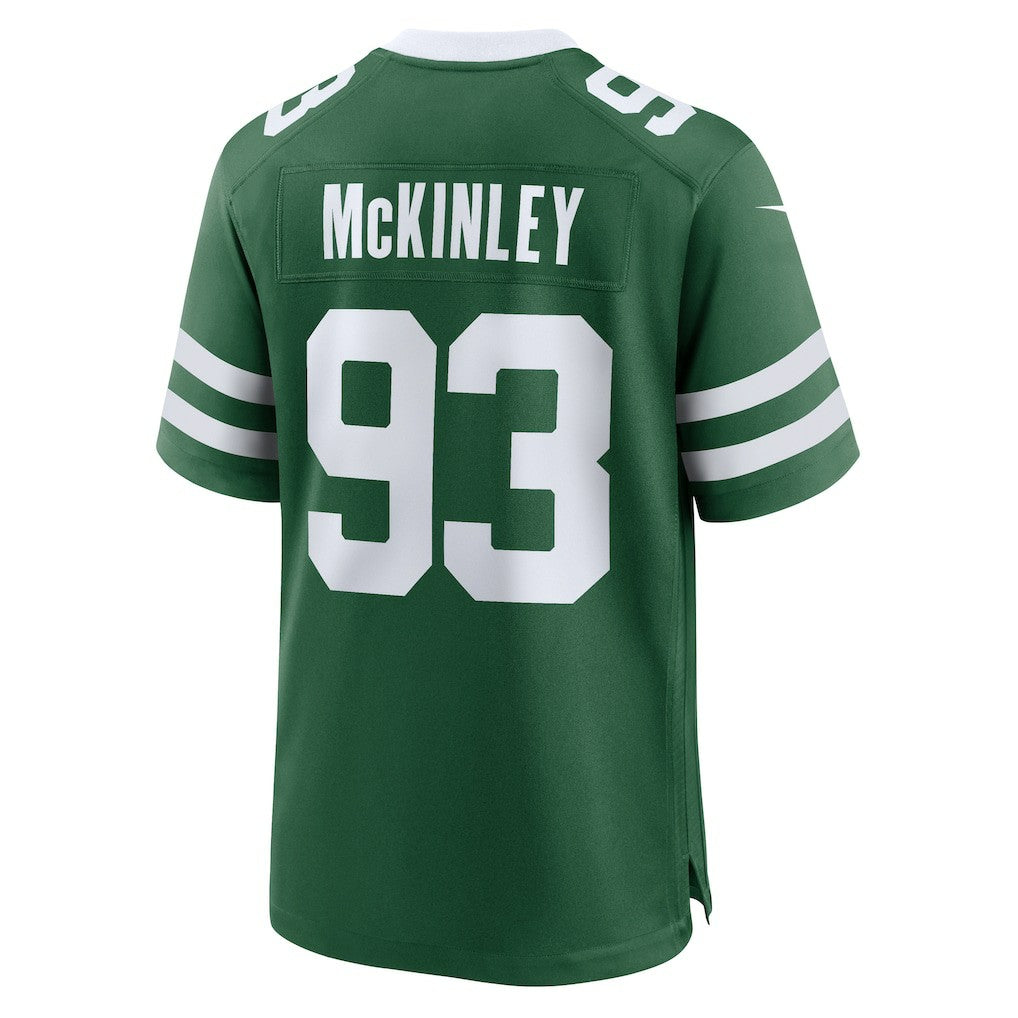 Takk McKinley New York Jets Team Game Jersey - Legacy Green