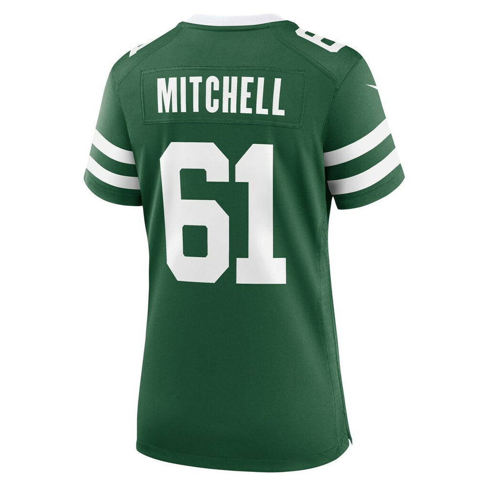 Max Mitchell New York Jets Women's Game Jersey - Legacy Green